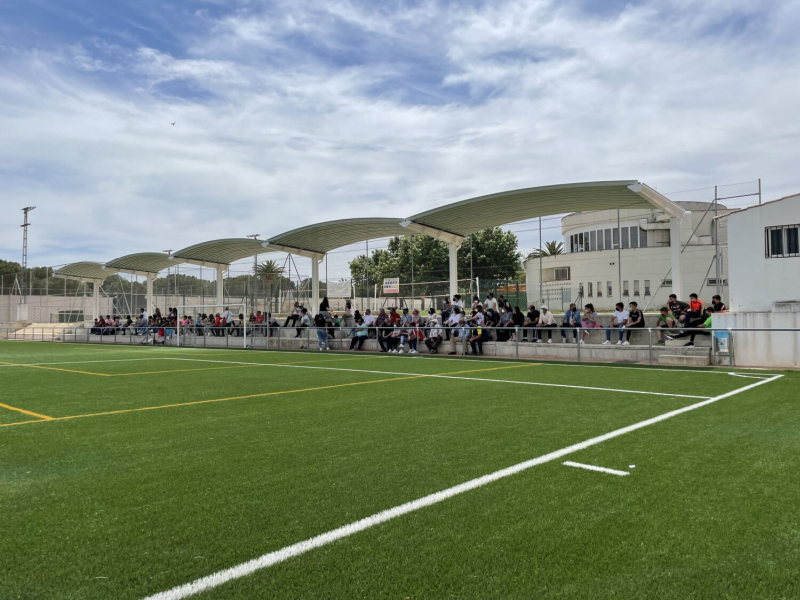 Imagen de Campo de Fútbol Césped Artificial